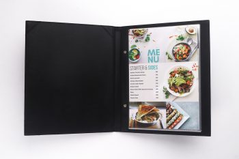 BUKU MENU PLASTIK A4 BLACK BUKU MENU JAKARTA DALAM 1
