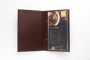 BUKU MENU PLASTIK BROWN BUKU MENU JAKARTA DALAM 1
