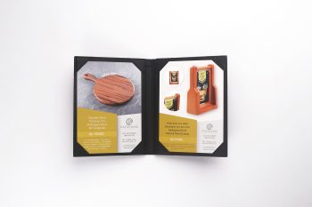 BUKU MENU SIDE BY SIDE BLACK BUKU MENU JAKARTA DALAM 2