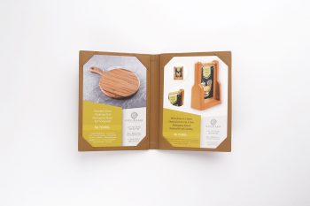 BUKU MENU SIDE BY SIDE BROWN BUKU MENU JAKARTA DALAM 2